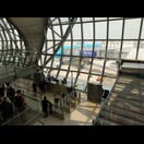 Wir flogen in dieser Boeing 777, dem größten zweistrahligen Verkehrsflugzeug, das je nach Bestuhlung bis zu 550 Passagiere befördern kann